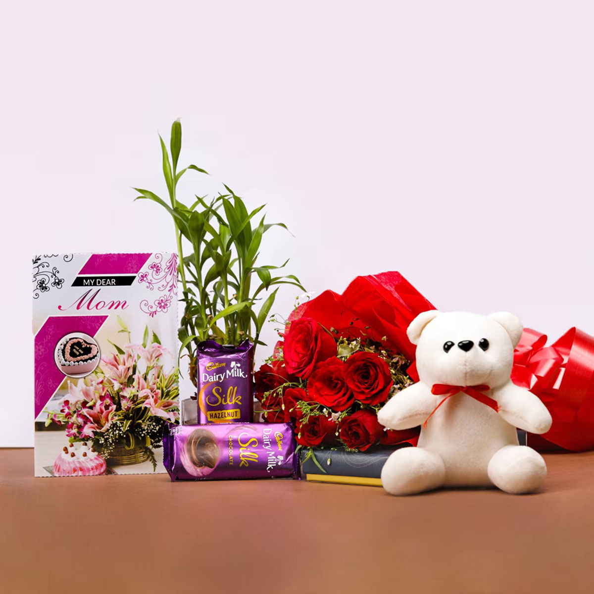 Combo with Plant and Rose