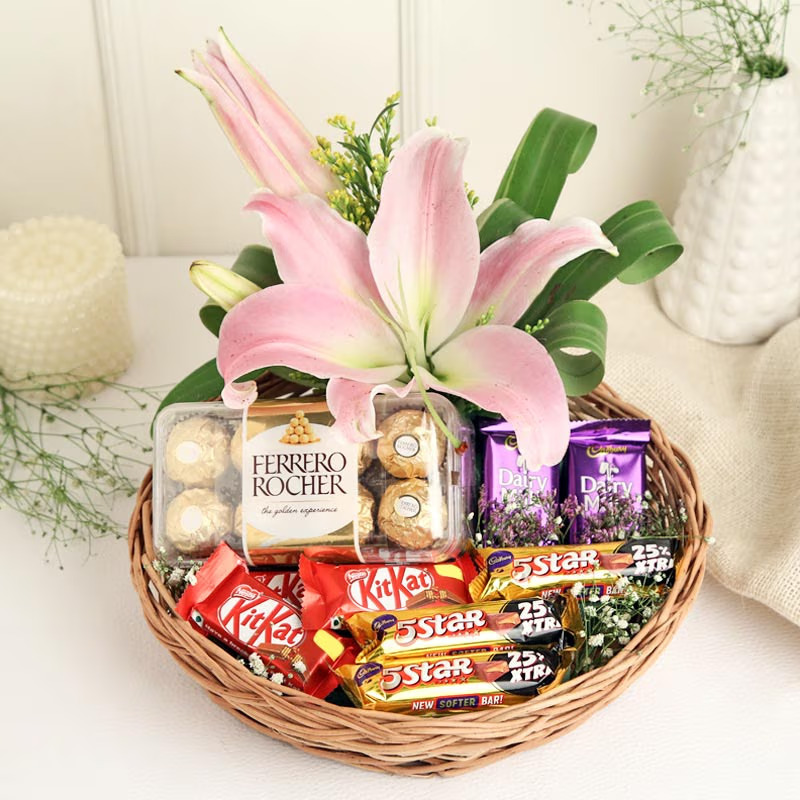 Combo with Lily and Chocolate Box