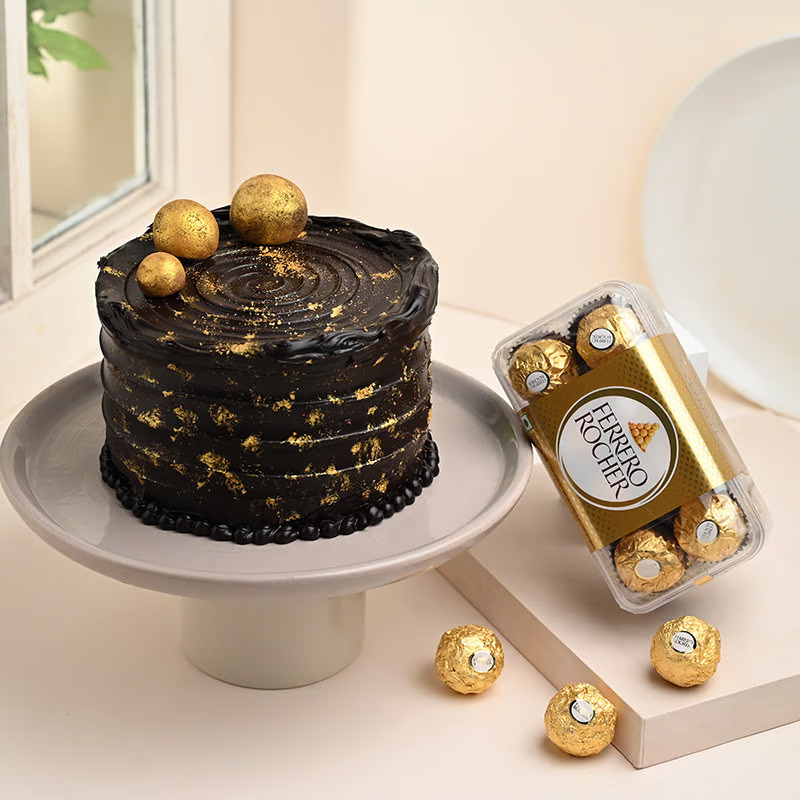 Combo with Chocolate and Cake