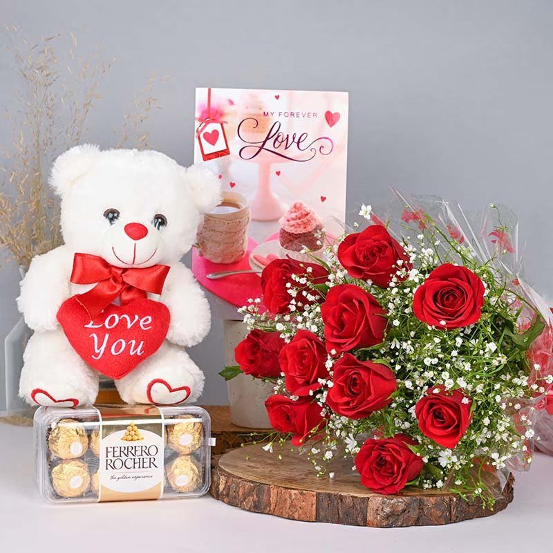 Combo with Chocolate and Teddy
