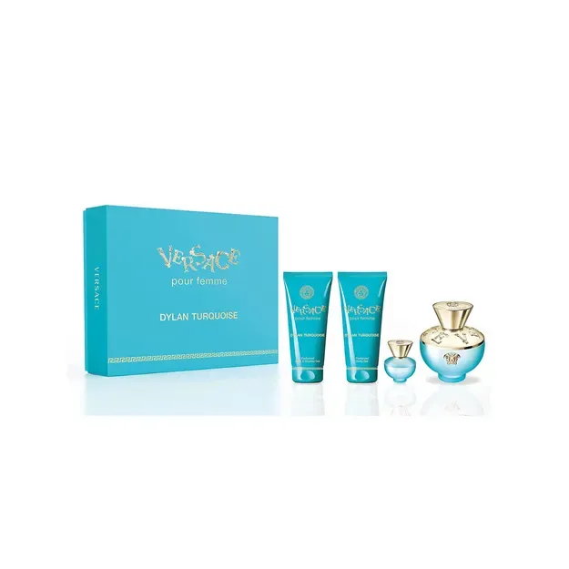 VERSACE POUR FEMME DYLAN TURQUOISE SET