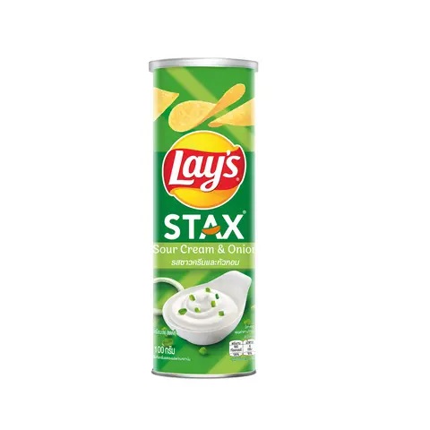 Lay's Stax Sour cream & Onion Flavored Potato Crisps