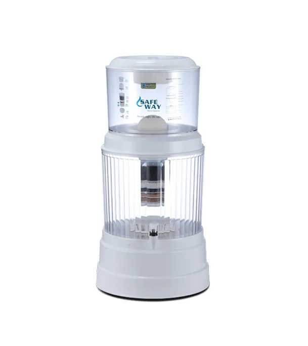 Safe Way Water Strainer White 28L | 8-Step Water Purifier Filter for Home