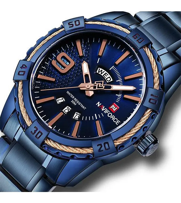 Naviforce 9117 mens watches business class
