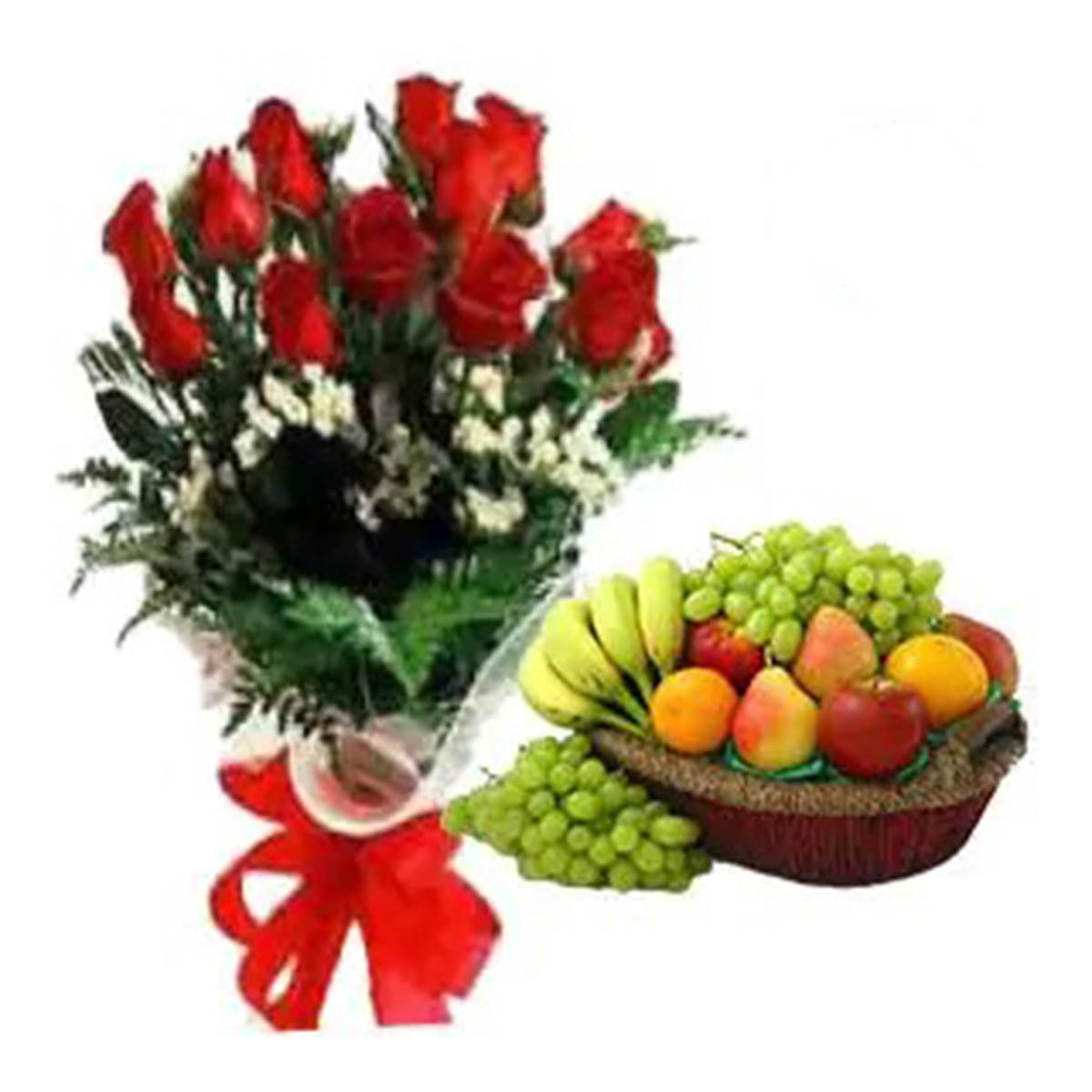 Flower & Fruit Basket -Combo 06