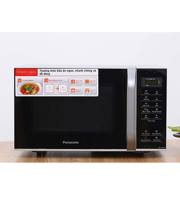 Panasonic 25 Liter 800W Solo Microwave Oven (NN-ST34HMM/NB)