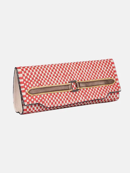 Red Leather Purse