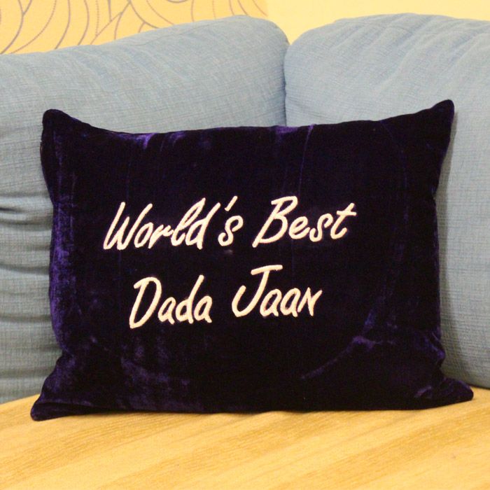 World's Best Dada Jaan Cushion