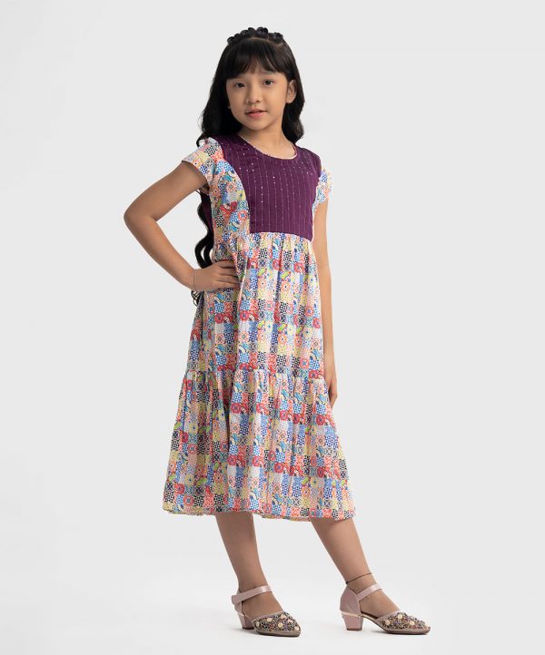 Printed Cotton-blend Frock