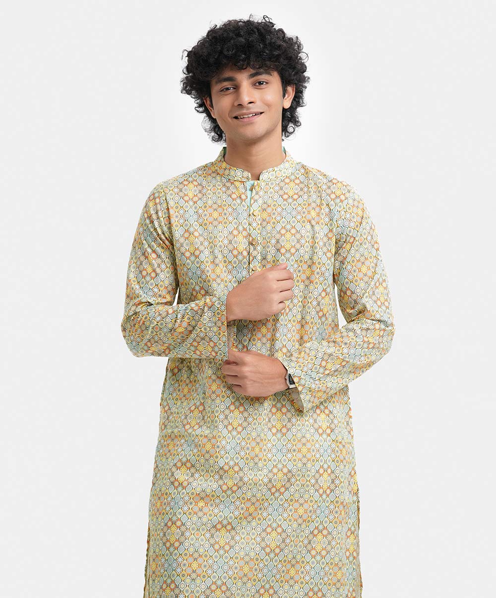 Semi Fitted Panjabi