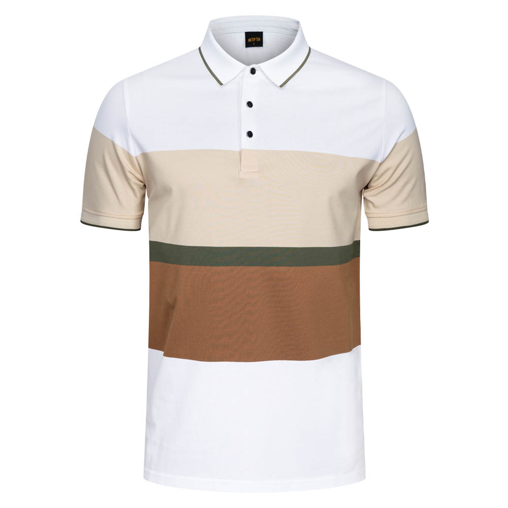 Leaf Green Cotton Slim Fit Polo Shirt
