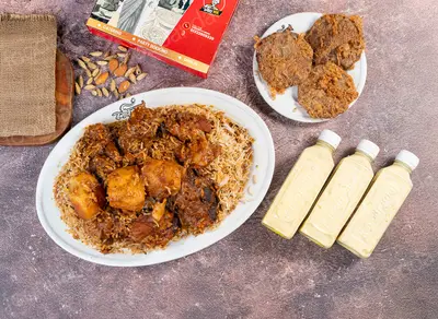 Basmati Kacchi with Badaam Shorbot - 1:3