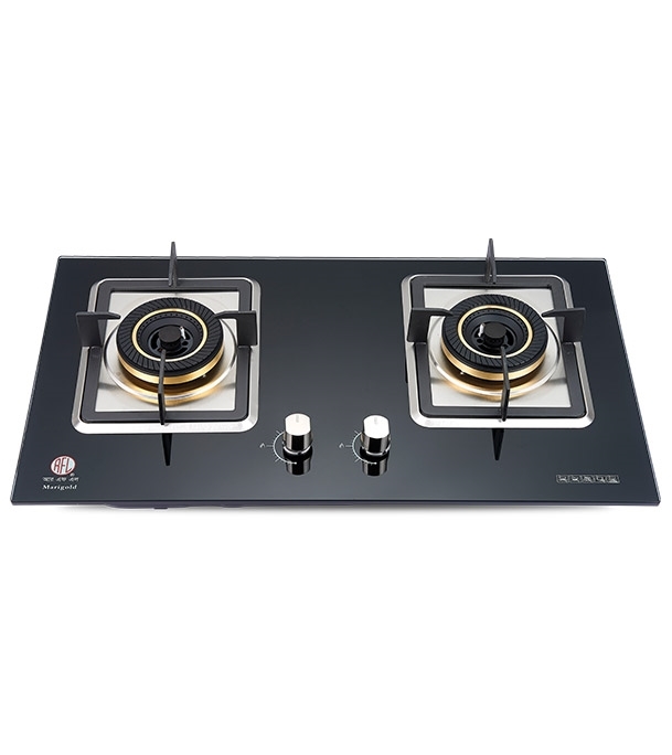 RFL Double Built In Glass Hob/Gas Stoves/Gas Burner Marigold (Natural Gas)