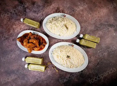 Plain Polao with Chicken Roast - 1:5