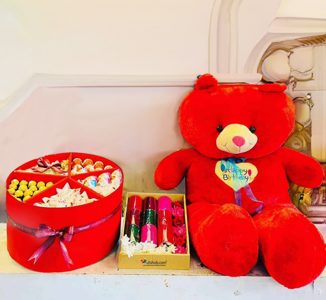 Exclusive Gift Hamper with Teddy