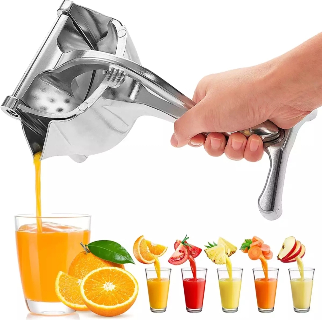 Manual Hand press Fruit Juicer ,Hand press Squeezer, Fruit Juice Extractor
