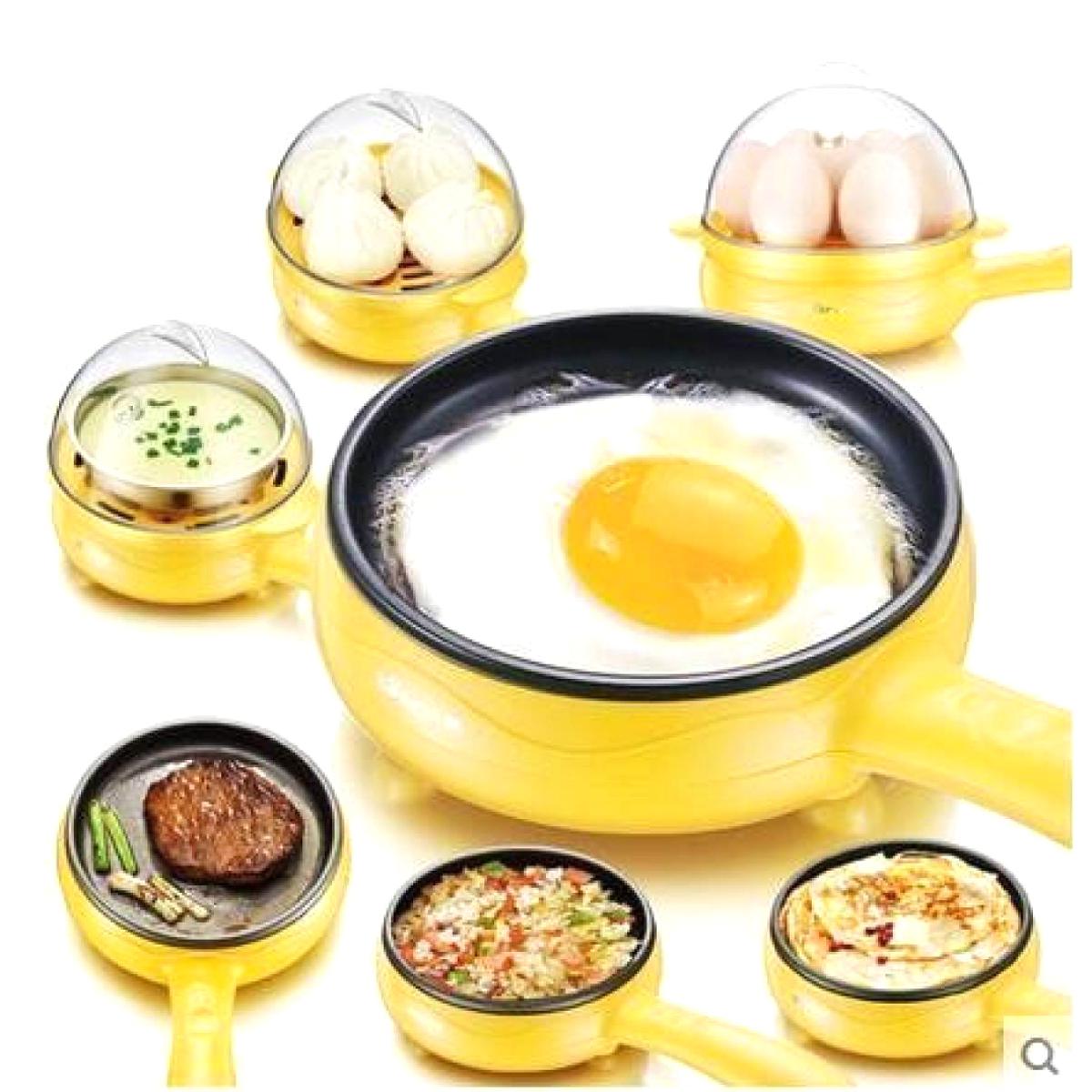 Electric Egg Cooker, Omelet, Scrambled, Soft, Medium, Hard Boiled Boiler Cooker with Auto Shut Off
