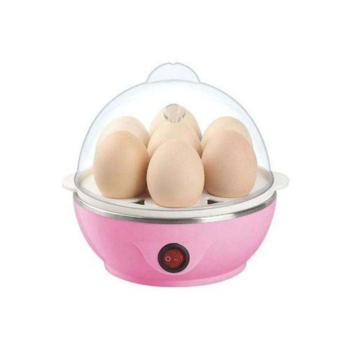 Egg Boiler electric 7 Egg Poacher for Steaming, Cooking Also Boiling and Frying