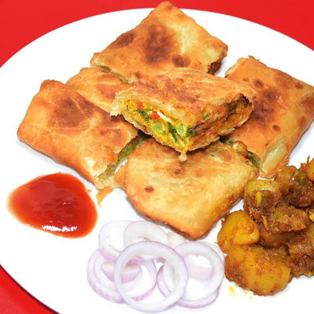 Mughlai Paratha