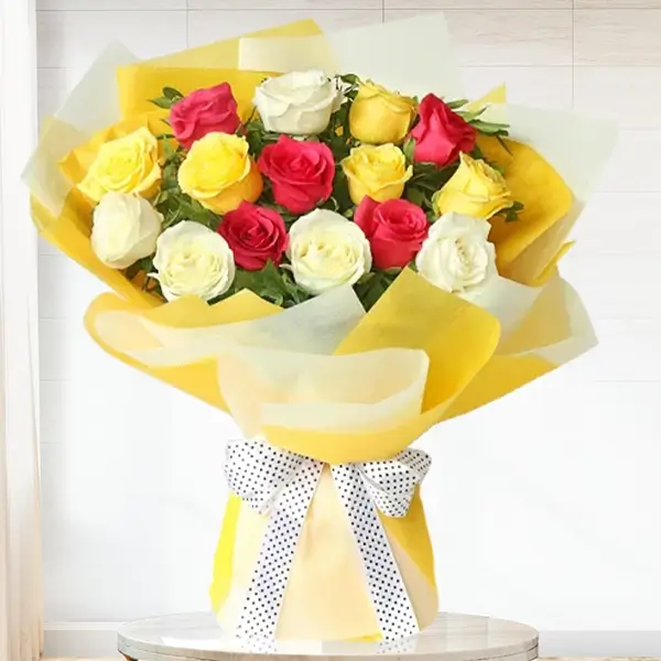 Mixed Rose Flower Bouquet