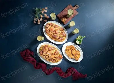 Basmati Kacchi with Chicken Roast & Borhani - 1:5