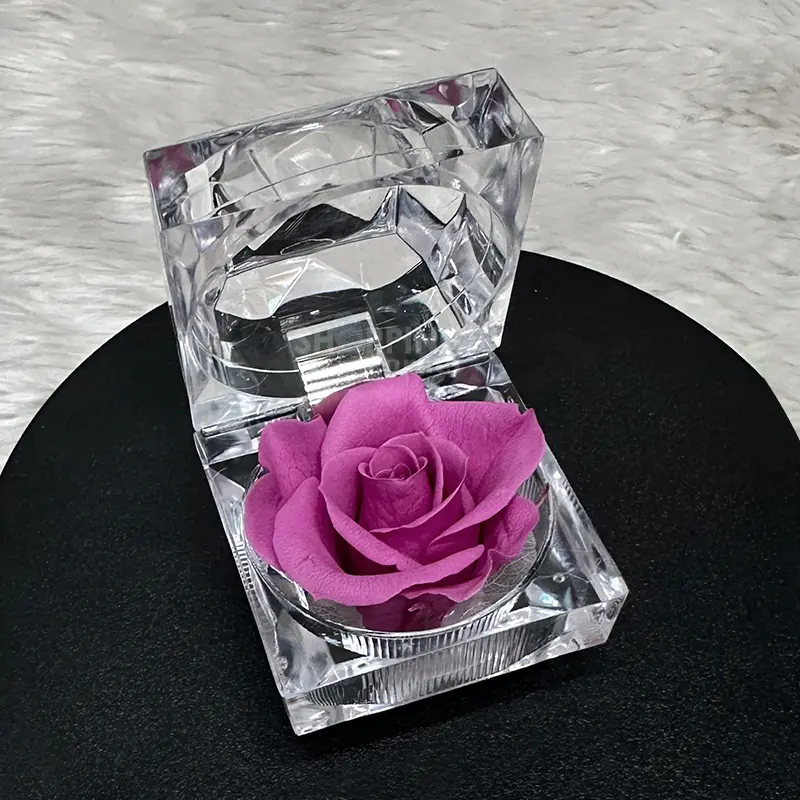 Rosy Pink Preserved Rose