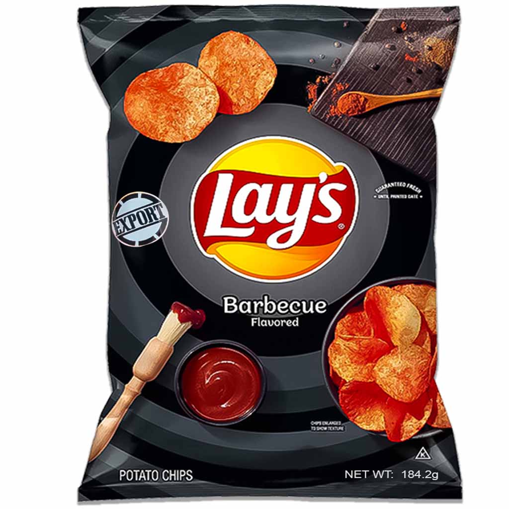 Lay's Barbecue Flavoured Potato Crisps