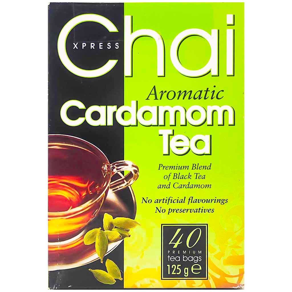 Chai Xpress Aromatic Cardamom Tea- 125 gram (40 tea bags)