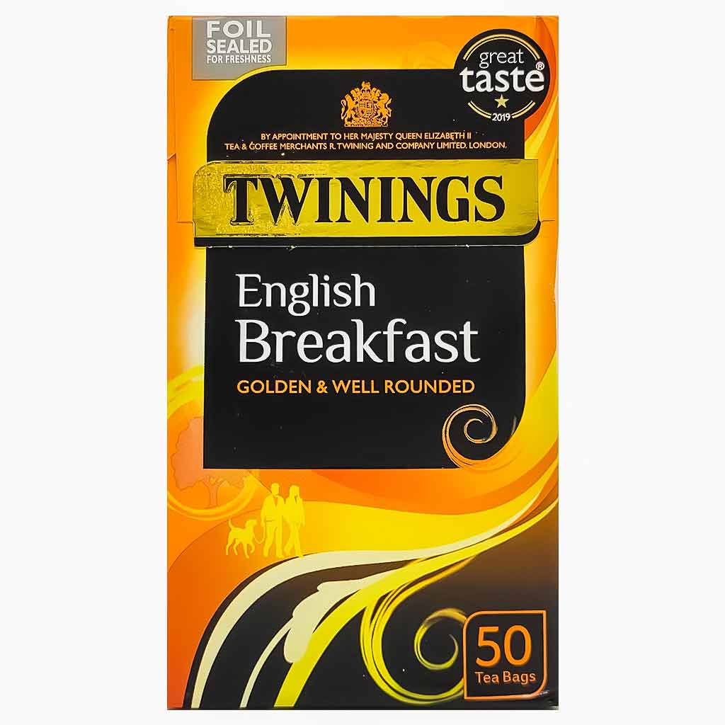 Twinings English Breakfast Golden & Well Rounded -125 gram (50 tea bags)
