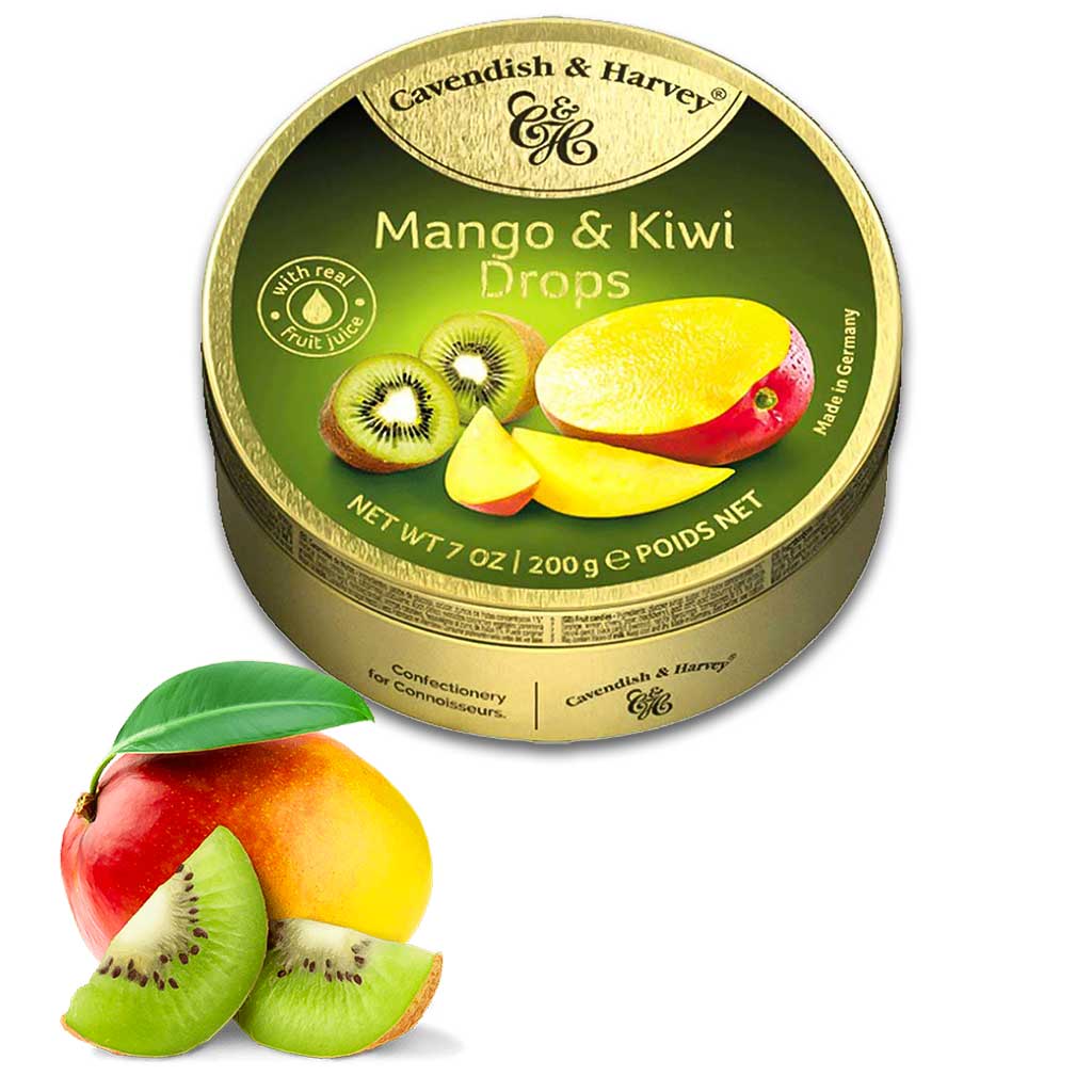 Cavendish & Harvey Mango & KIWI Drops-200gram