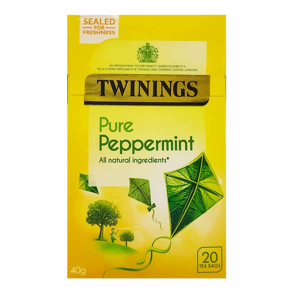 Twinings Pure Peppermint -40 gram (20 tea bags)
