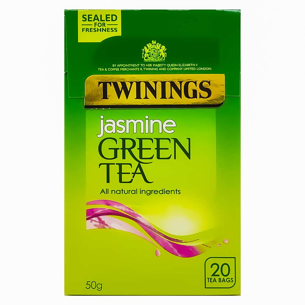 Twinings Jasmine Green Tea -50 gram (20 tea bags)