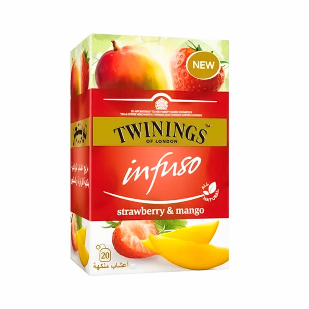 Twinings of London Infuso Mango and Strawberry-40gram (2gram 20 Sachet)