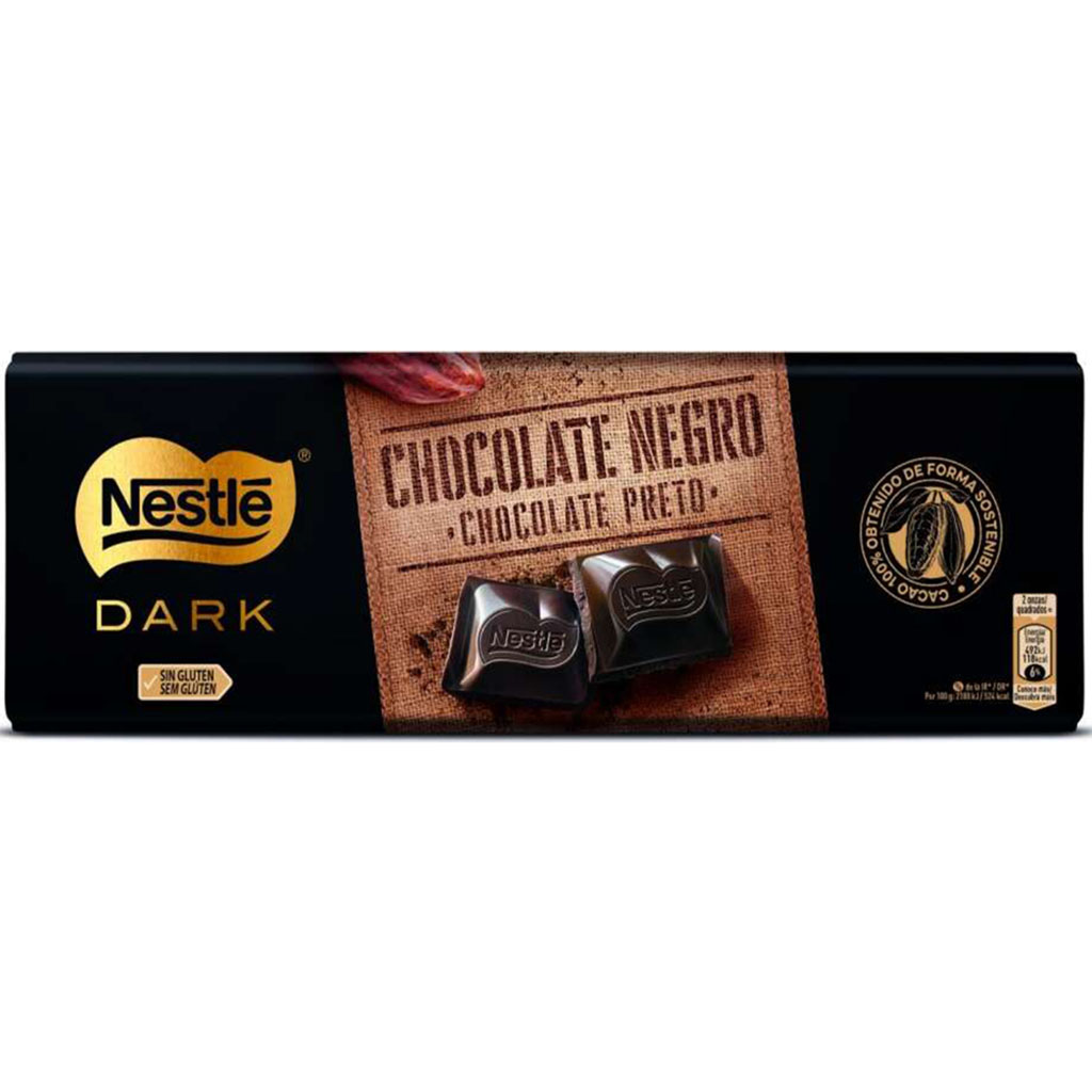 Nestle Dark Chocolate Negro Tablet - 270 gm