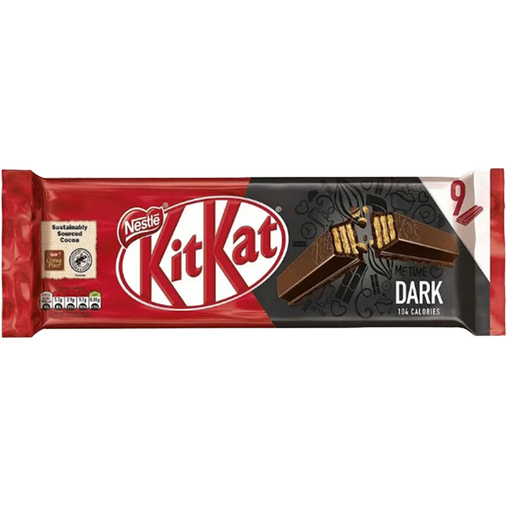 KitKat Dark (2 Fingers) - 186.3gram (20.7gram 9 Bars)