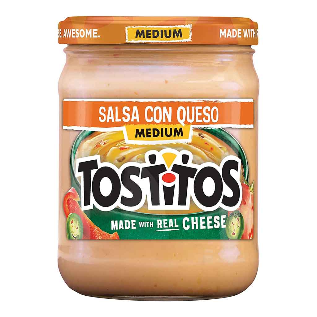 Tostitos Medium Salsa Con Queso-425.2gram
