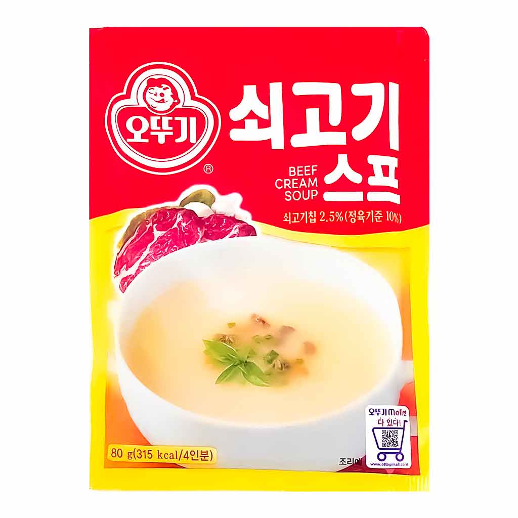 Ottogi Beef Cream Soup - 80 gram