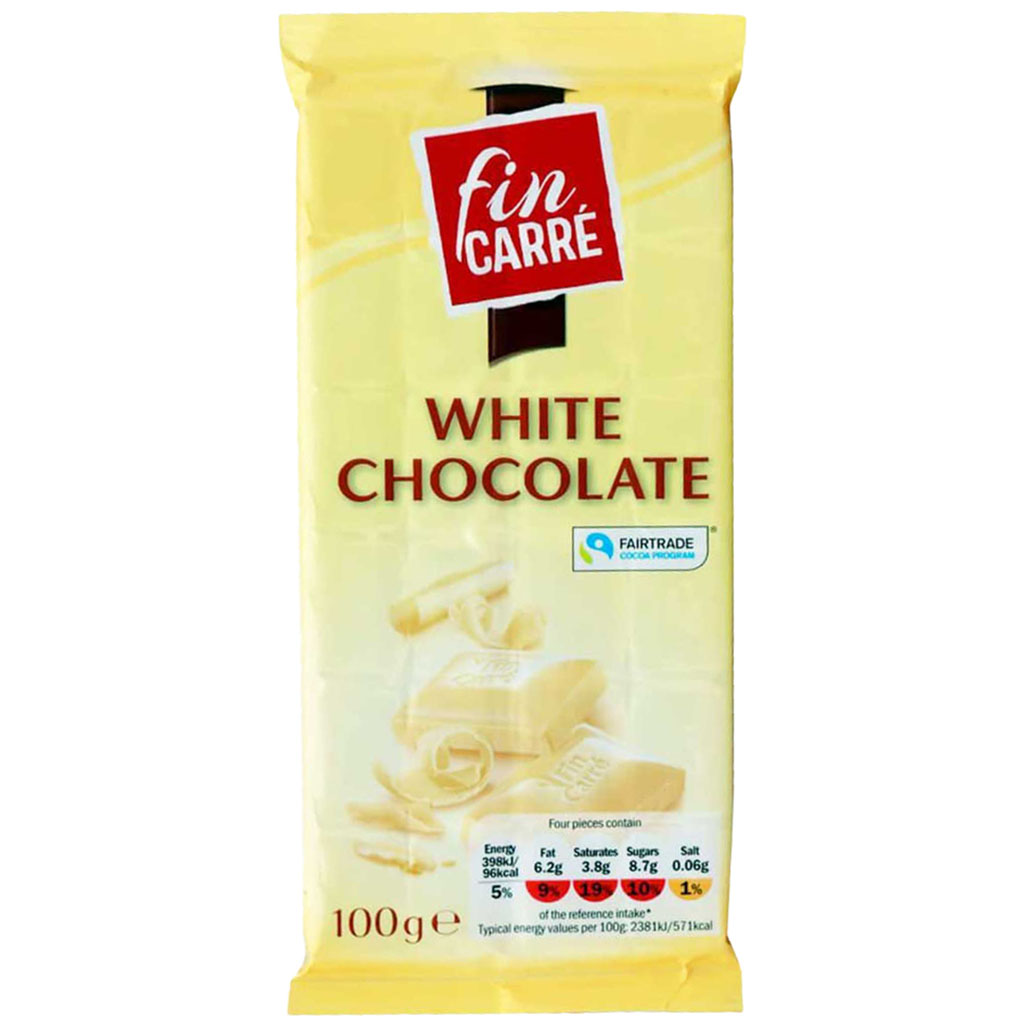 Fin Carre White Chocolate -100gram
