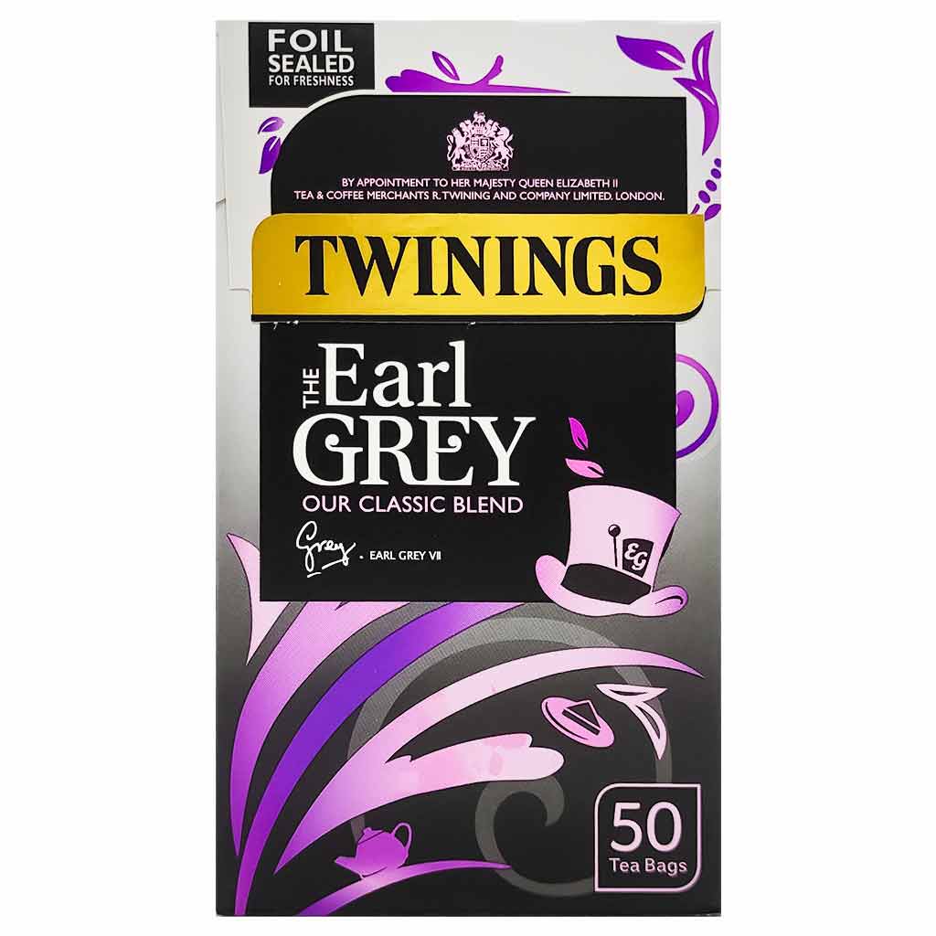 Twinings The Earl Grey Our Classic Blend-125gram (50 tea bags)