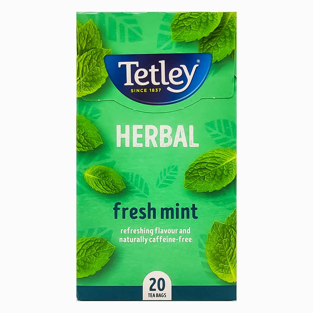 Tetley Herbal Fresh Mint-32 gram (20 tea bags)