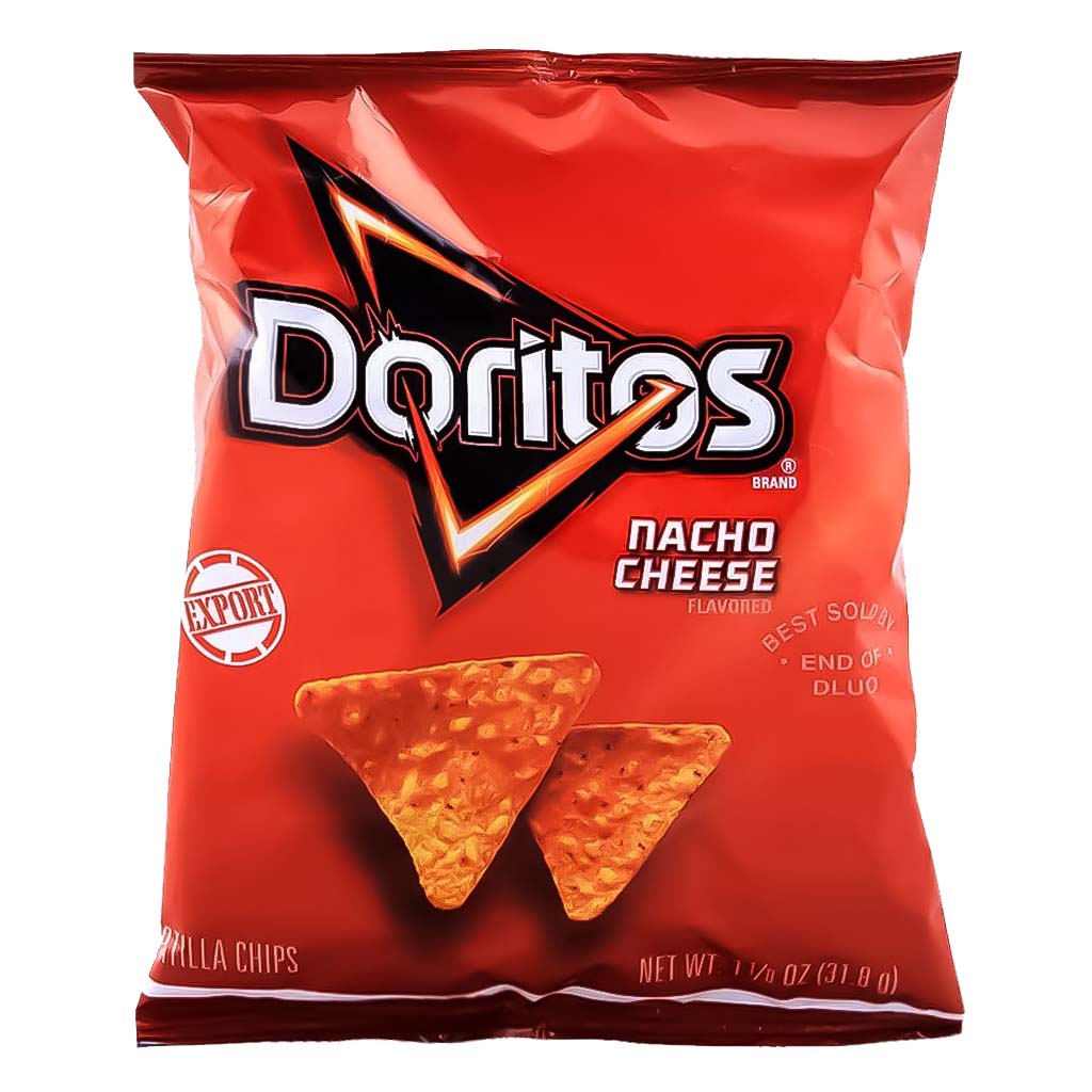 Doritos Nacho Cheese Flavored Potato Chips