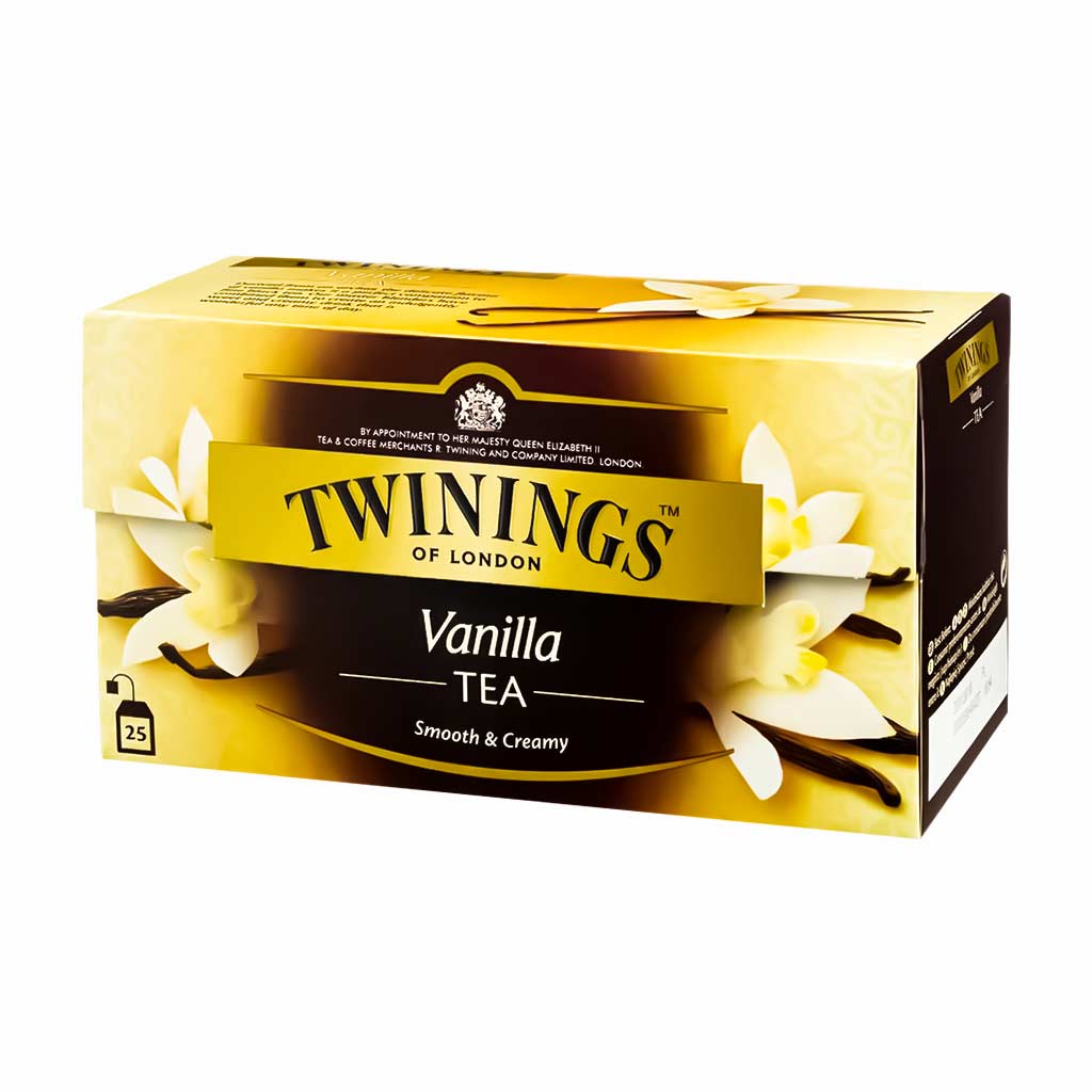 Twinings of London Vanilla, 50gram (2gram 25 Sachet)