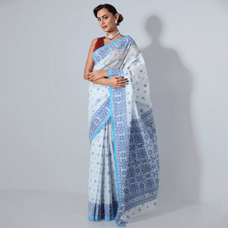 Light green Cotton Saree
