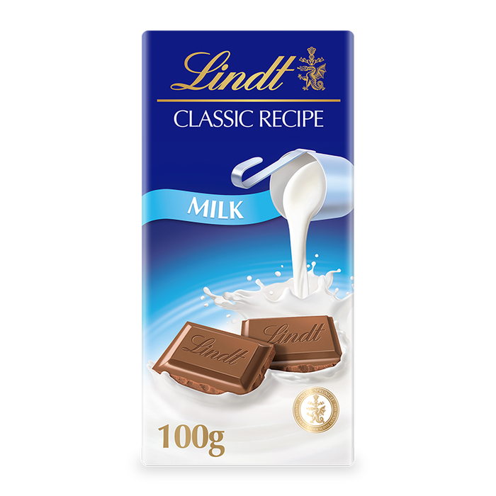 Lindt Classic Milk Chocolate-100gram