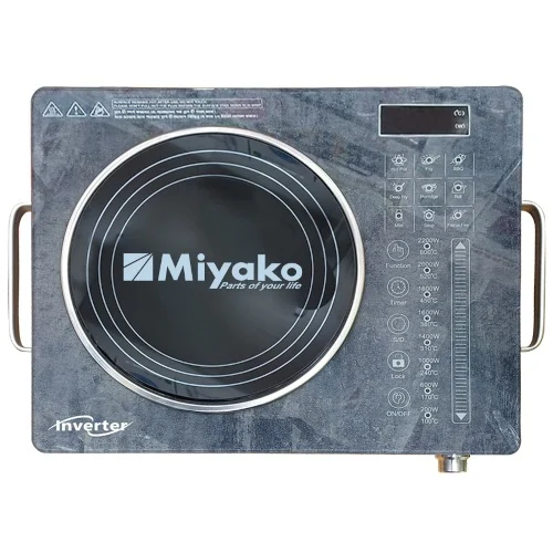 Miyako ATC-102YK Inverter Technology Digital Display with Touch Control Panel Infrared Coker - USE Can any pot-Silver/Non stick/Steel/Marval/Aluminium etc, sky