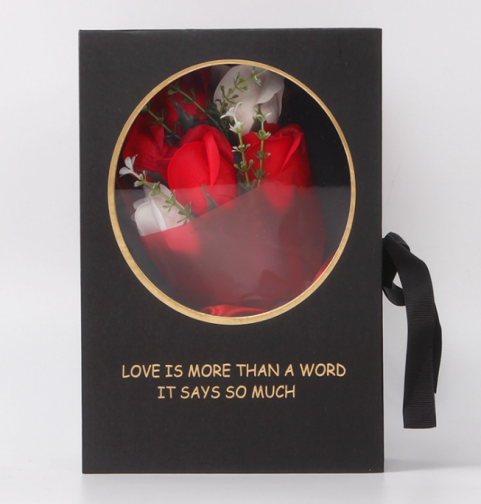 Book Shape Soap Flower Box