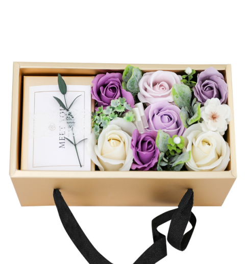 Aromatherapy Candle Soap Flower Gift Box