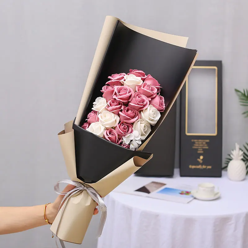Rose Soap Flower Bouquet