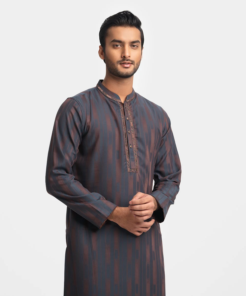 Semi Fitted Panjabi