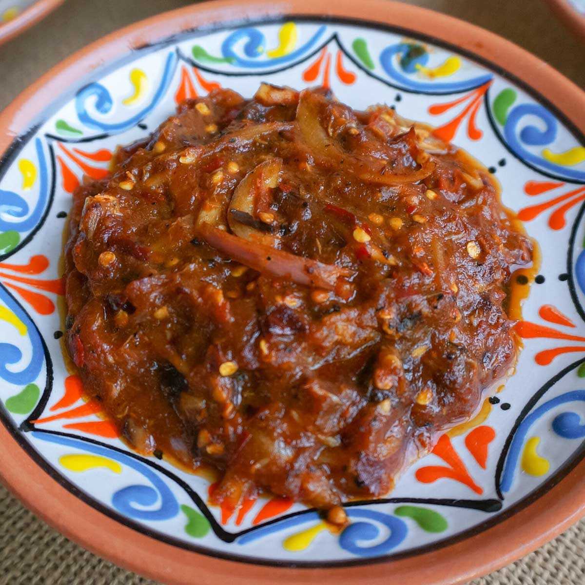 Tomato Bhorta